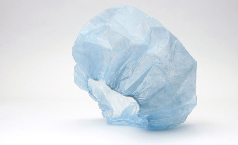 Blue Medical Hair Net - Breathable and Lightweight - wide 5